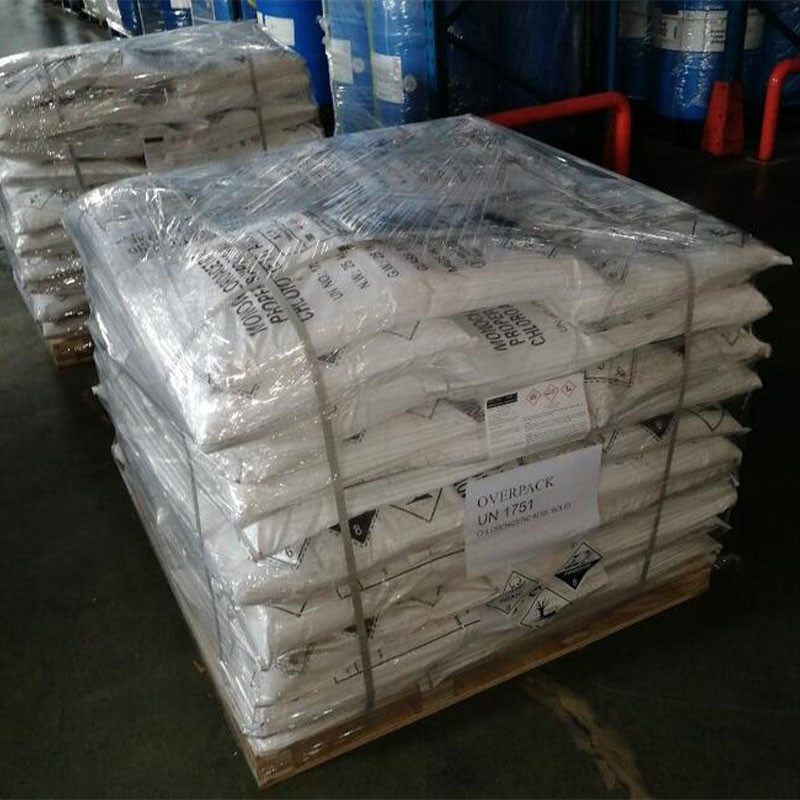 98% Min Alpha Chloro Acetic Acid CAS 79-11-8 Pulver-überlegener Grad
