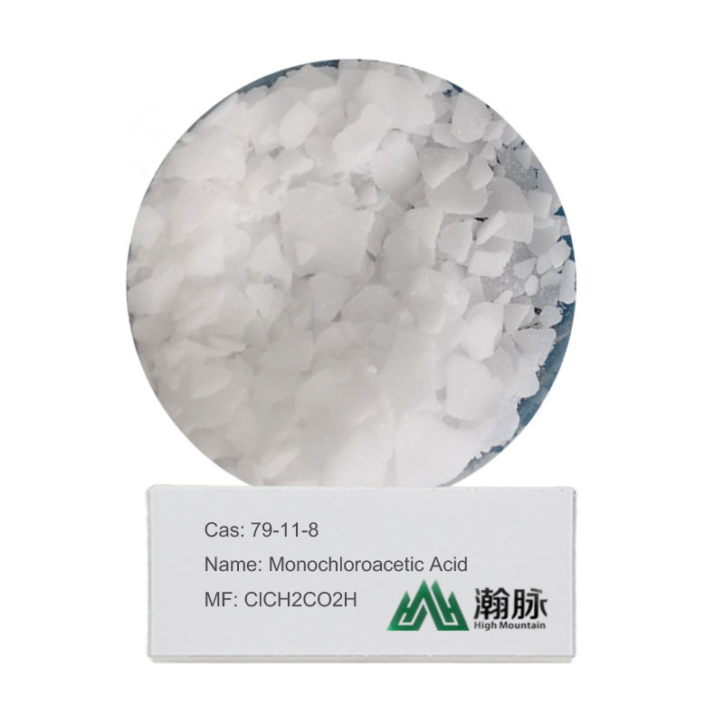 OEM Chloressigsäure CAS 79-11-8 für synthetische organische Zwischenprodukte von Glycin