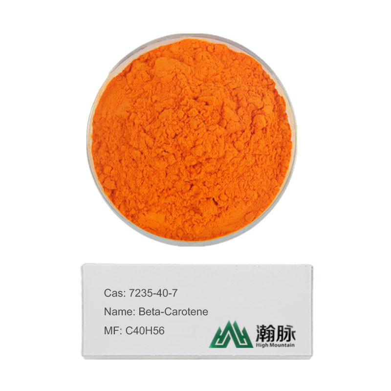 Beta-Carotin CAS 7235-40-7 C40H56 B-Carotin C.I. Lebensmittelorange 5 Provitanin A