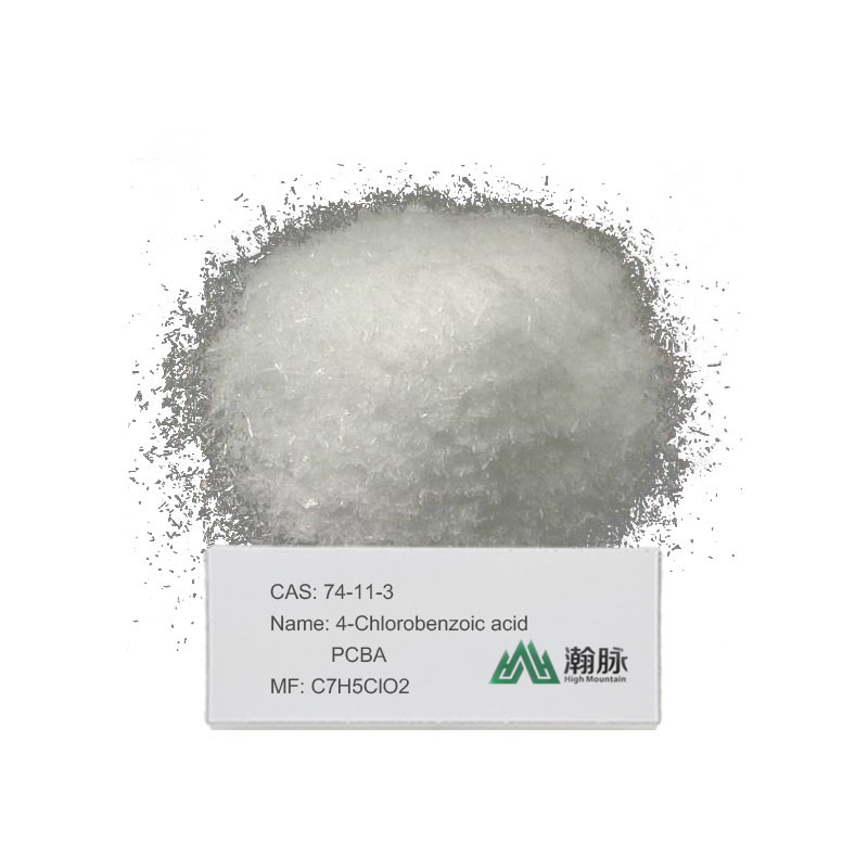 PCBA P-Chlorbenzoesäure Chemische Zwischenprodukte 4-Chlorbenzoesäure CAS 74-11-3 C7H5ClO2