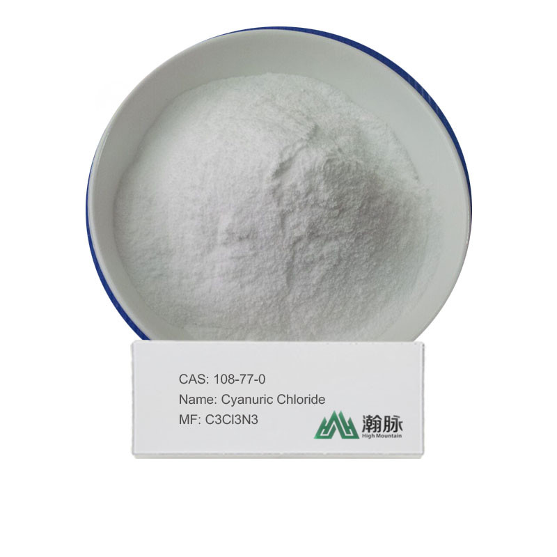 Cyanuric Chloride CAS 108-77-0 C3Cl3N3 3-Chloropivalic Chloride Paraquat Atrazine Glyacetonephosat