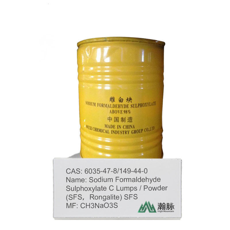 Rongalit/SFS Natriumformaldehyd Sulfoxylat CAS 6035-47-8,149-44-0 Hochaureres Reduktionsmittel für industrielle Verwendung