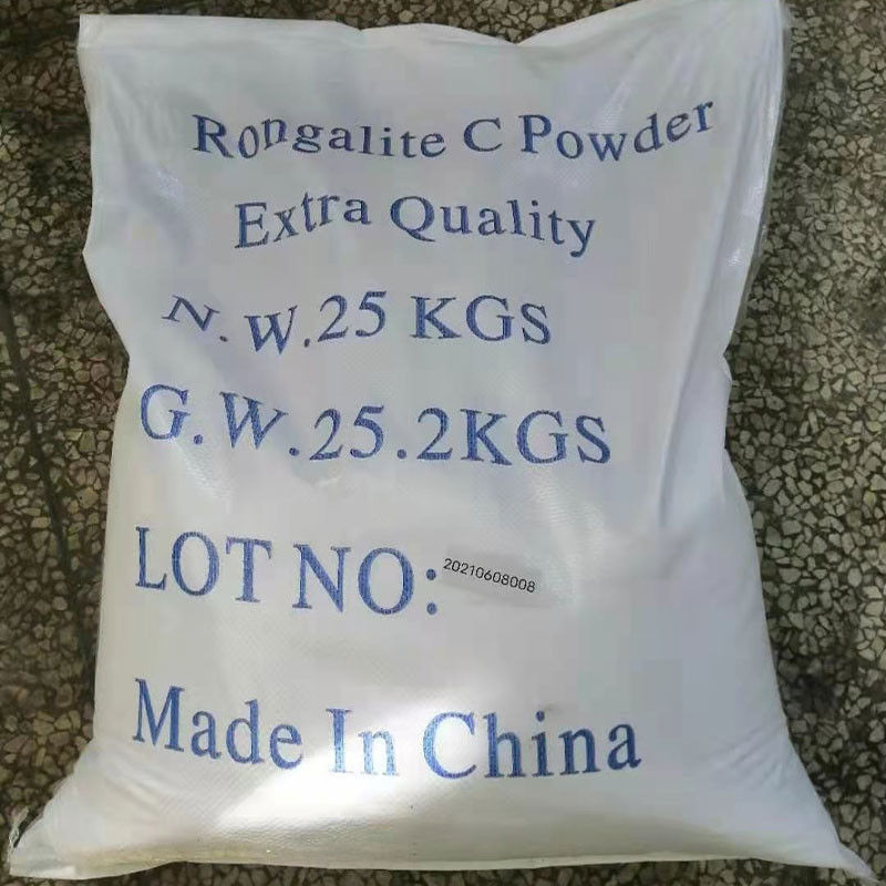Mehrfachanwendungen SFS Chemical Natriumformaldehyd Sulfoxylat (CAS 6035-47-8) / Rongalit (149-44-0) 99% Reinheit