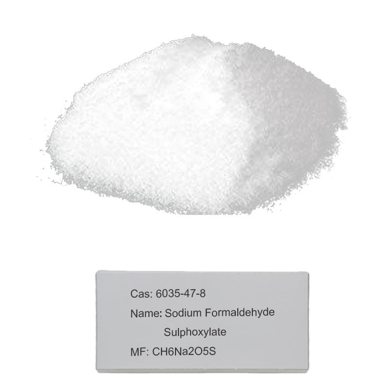 Industrielles Bleichmittel-Mittel 98% Löslichkeits-Natriumformaldehyd Sulfoxylate CAS 6035-47-8