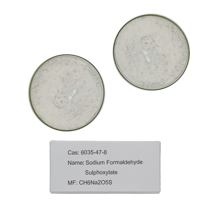 Nahrungsmittelnebenwirkungen Rongalite-Natriumformaldehyd Sulfoxylate CAS 6035-47-8