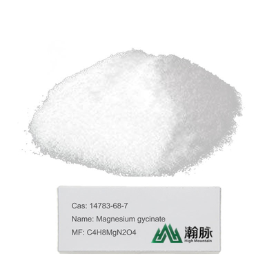 L-Magnesium-Magnesium-Gycinat CAS 14783-68-7 C4H8MgN2O4 Bis(Glycinato-N,O)MagnesiumMg 20%