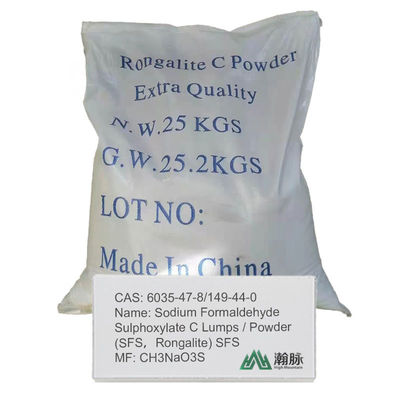 Mehrfachanwendungen SFS Chemical Natriumformaldehyd Sulfoxylat (CAS 6035-47-8) / Rongalit (149-44-0) 99% Reinheit